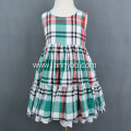 Kids Clothing Plaid  Girl Dress Design 2-10